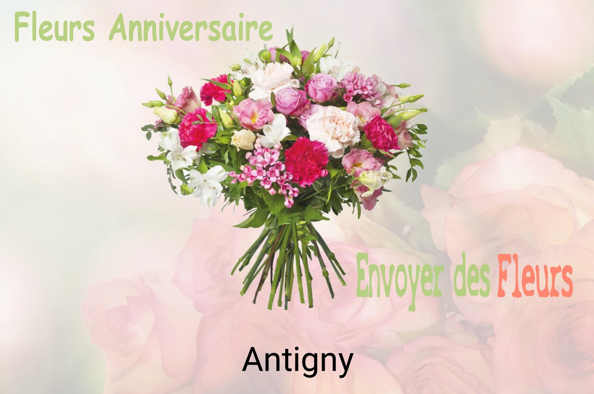 Bouquet de fleurs d’anniversaire livré à Antigny